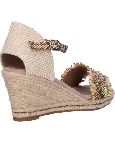 Sandales pour Femme REFRESH 72246 TEXTIL TAUPE