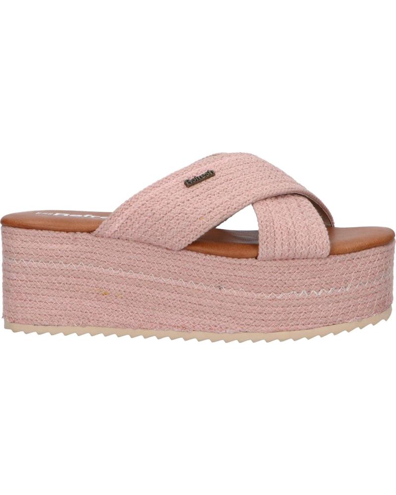 Sandalias de Mujer REFRESH 69629 TEXTIL NUDE
