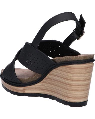 Sandalias de Mujer REFRESH 72206 C NOBUCK NEGRO