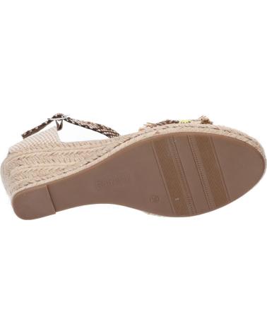 Sandales pour Femme REFRESH 72246 TEXTIL TAUPE