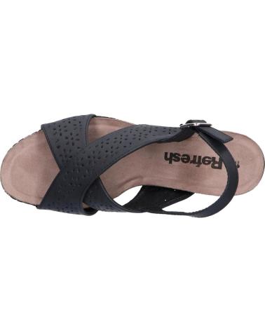 Sandalias de Mujer REFRESH 72206 C NOBUCK NEGRO