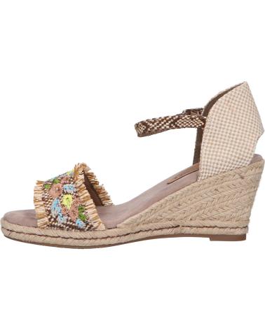 Sandales pour Femme REFRESH 72246 TEXTIL TAUPE