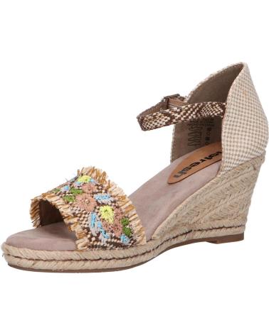 Sandales pour Femme REFRESH 72246 TEXTIL TAUPE