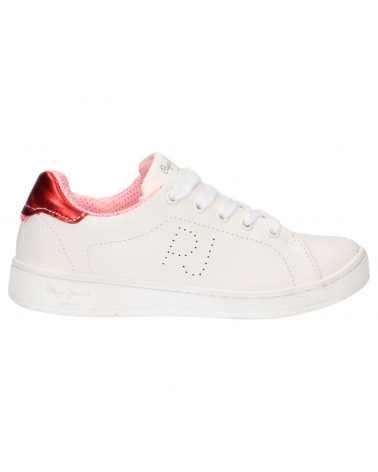 Sportschuhe für Damen und Mädchen PEPE JEANS PGS30337 BROMPTON FP 800 WHITE