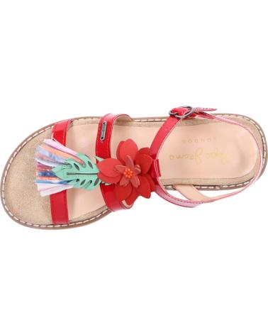 Sandalen für Damen und Mädchen PEPE JEANS PGS90120 ELSA FLOWER 255 RED