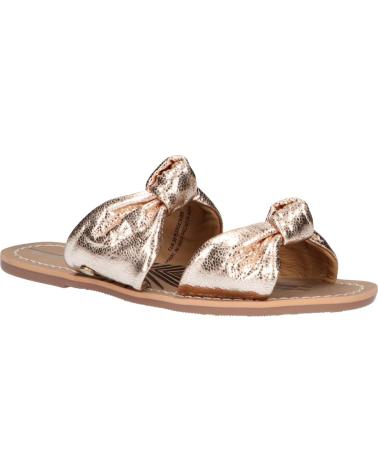 Woman Flip flops PEPE JEANS PLS90410 MALIBU LACES 099 GOLD