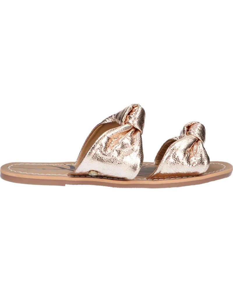 Woman Flip flops PEPE JEANS PLS90410 MALIBU LACES 099 GOLD