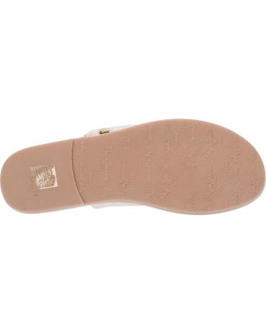 Woman Flip flops PEPE JEANS PLS90410 MALIBU LACES 099 GOLD