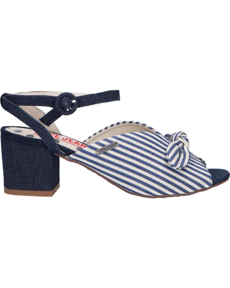 Sandales pour Femme PEPE JEANS PLS90390 YOGI BOW 000 DENIM