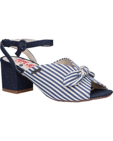Sandales pour Femme PEPE JEANS PLS90390 YOGI BOW 000 DENIM