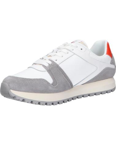 Scarpe sport per Uomo CALVIN KLEIN YM0YM00744 TOOTHY RUN 0K5 CREAMY WHITE-BRIGHTWHITE-OYSTER