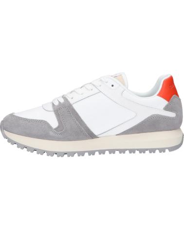 Scarpe sport per Uomo CALVIN KLEIN YM0YM00744 TOOTHY RUN 0K5 CREAMY WHITE-BRIGHTWHITE-OYSTER