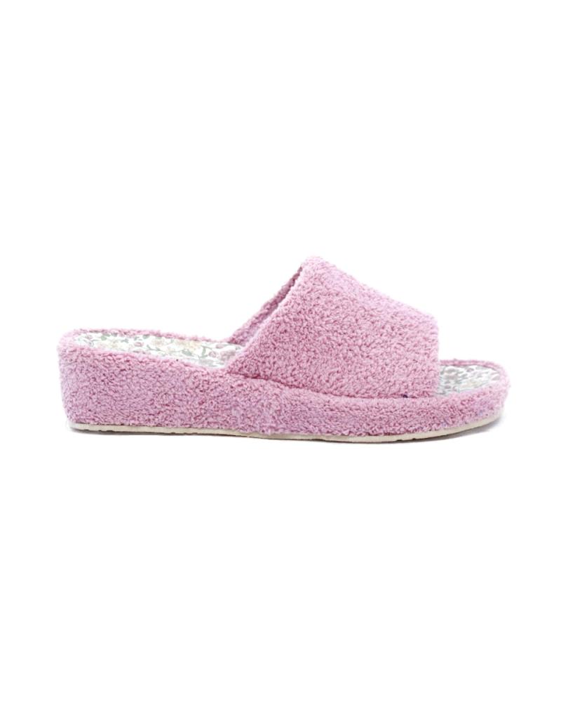 VUL-LADI 'CUNA MAQUILLAJE' TOWEL SLIPPERS PINK MAQUILLAJE