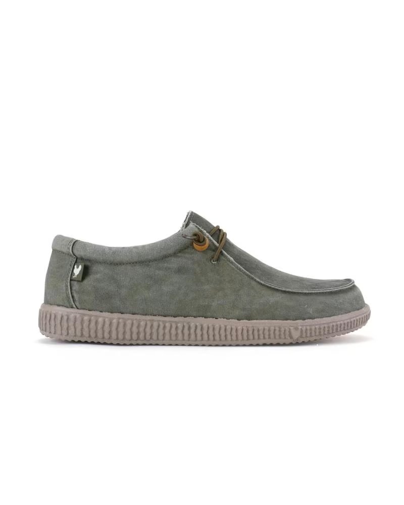 Women's-dress-shoes-WALK-IN-PITAS-ZAPATILLAS-LONA-PITAS-WALLABI-WASHED-KAKI-VERDE