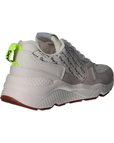 Zapatillas deporte de Mujer PEPE JEANS PLS30974 HARLOW 800 WHITE