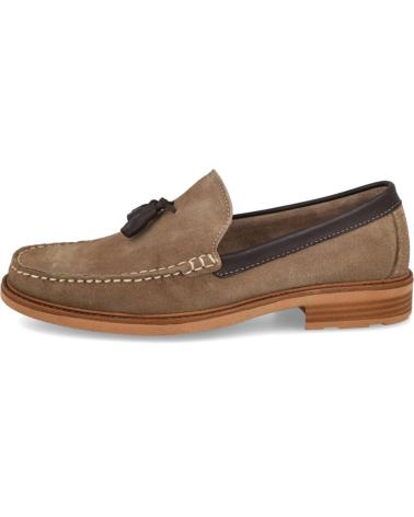 Sapatos de Homem l&r shoes ROUTE 83 3003 MOCASINES HOMBRE TAUPE