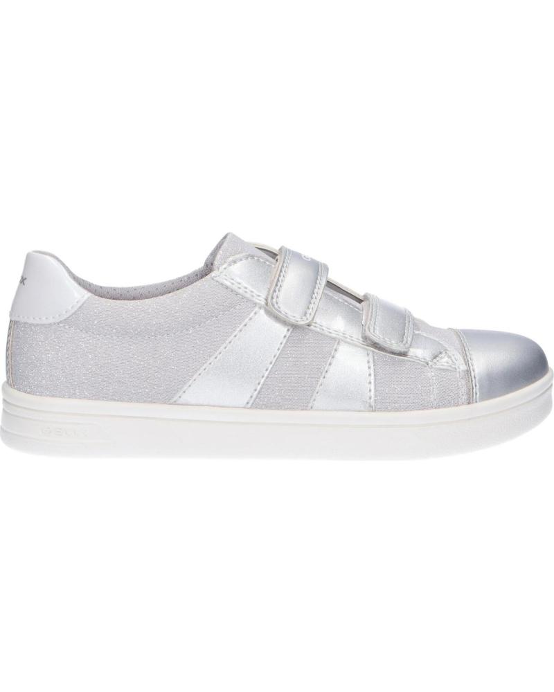 Sapatilhas de Menina GEOX J024MC 0ASHI J DJROCK C1007 SILVER
