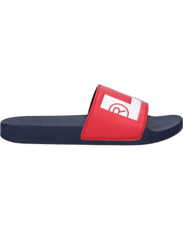 Sandalias de Hombre levis 231548-794-87 NEGRO-ROJO