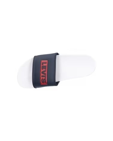 CHINELOS LEVIS 231761 JUNE BABYTAB PRETO E BRANCO 51 REGULAR WHITE