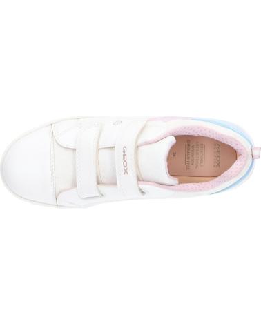 Sapatilhas de Menina GEOX J028WC 0ASAJ J SKYLIN C1000 WHITE