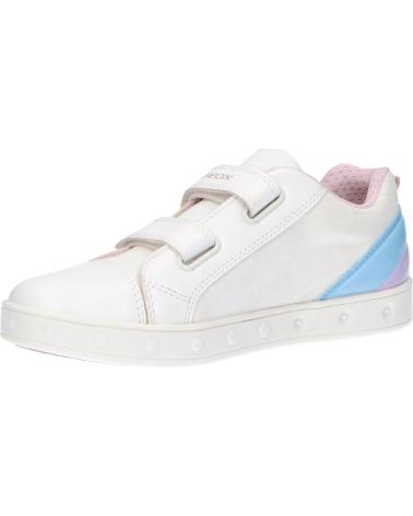 Sapatilhas de Menina GEOX J028WC 0ASAJ J SKYLIN C1000 WHITE