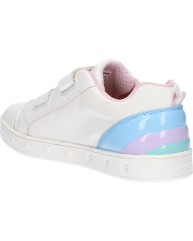 Sapatilhas de Menina GEOX J028WC 0ASAJ J SKYLIN C1000 WHITE