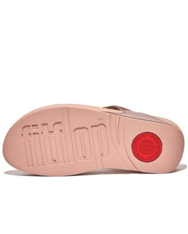 Sandali per Donna FITFLOP LULU SHIMMERLUX TOE-POST ROSA