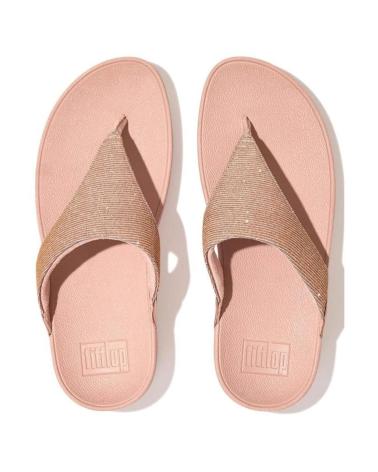 Sandali per Donna FITFLOP LULU SHIMMERLUX TOE-POST ROSA